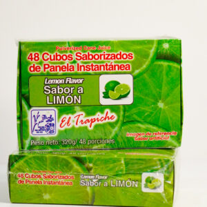 CUBOS PANELA LIMON
