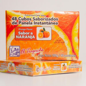 CUBOS PANELA NARANJA